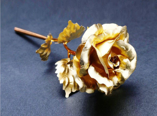 24k Gold Foil Rose - With Box