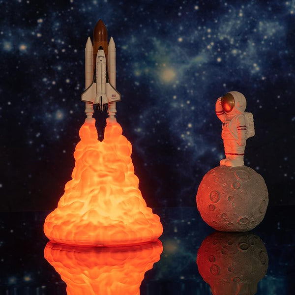Rokit - 3D Space Shuttle Lamp