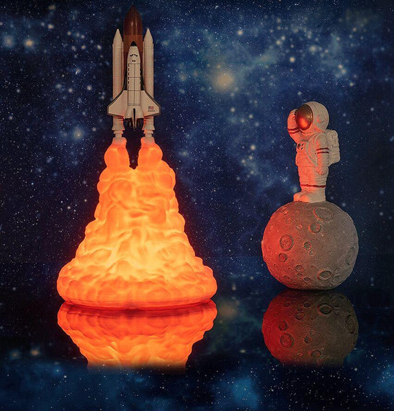 Rokit - 3D Space Shuttle Lamp