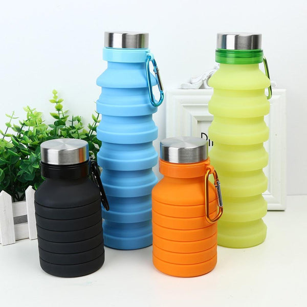 Aqua - Collapsible Silicone Water Bottle