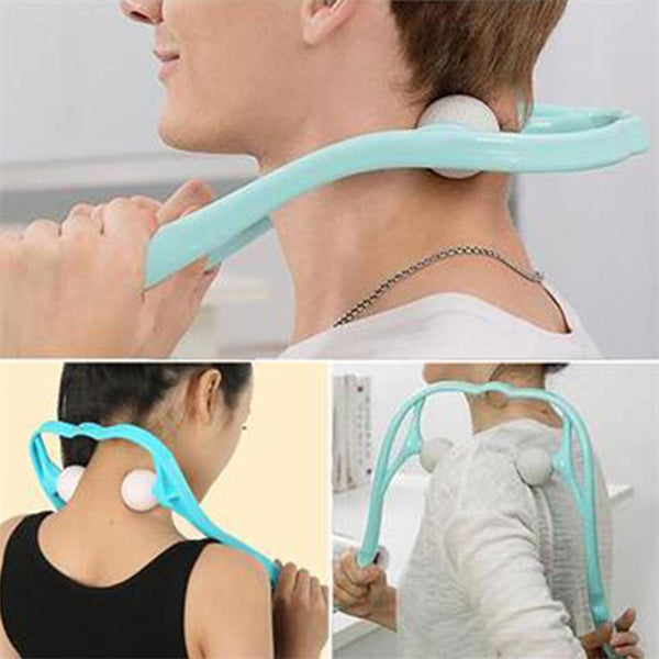 Self Massage Tool - Neck Massager For Pain Relief Deep Tissue