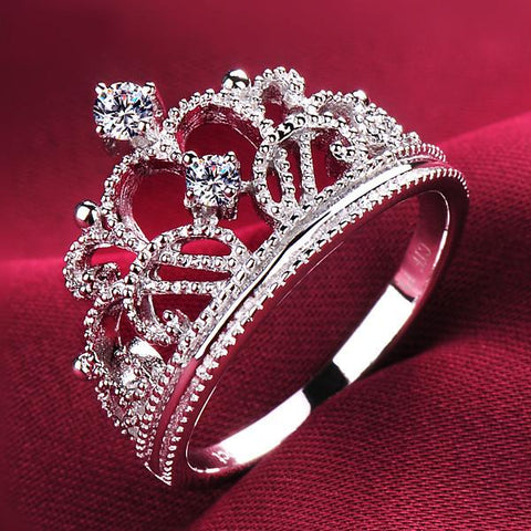 Princess Wishbone Ring | Sterling silver | Pandora US