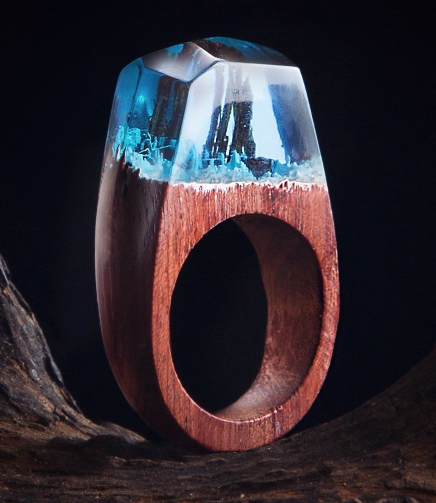 Quanta - Magic Forest Resin Ring – Sugar & Cotton