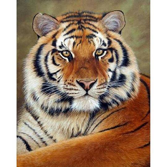 Tiger Portrait - GemPaint™ Kit