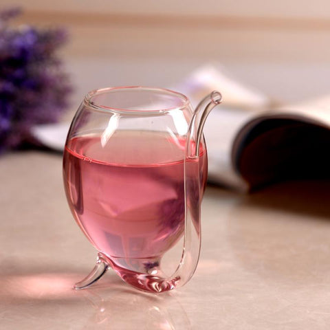 Vine™ - Wine Glass with Straw