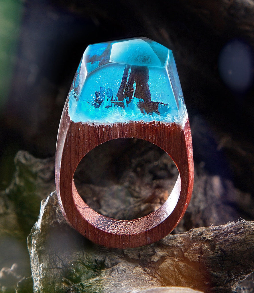 Siberia™ - Custom Wood Resin Rings – Sugar & Cotton