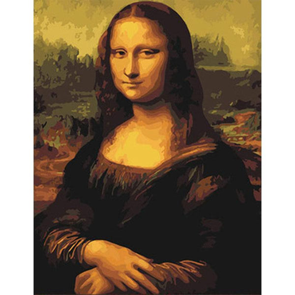 Mona Lisa - Van-Go Paint-by-Number Kit