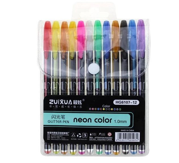 Glitterly - Colored Glitter Gel Pens