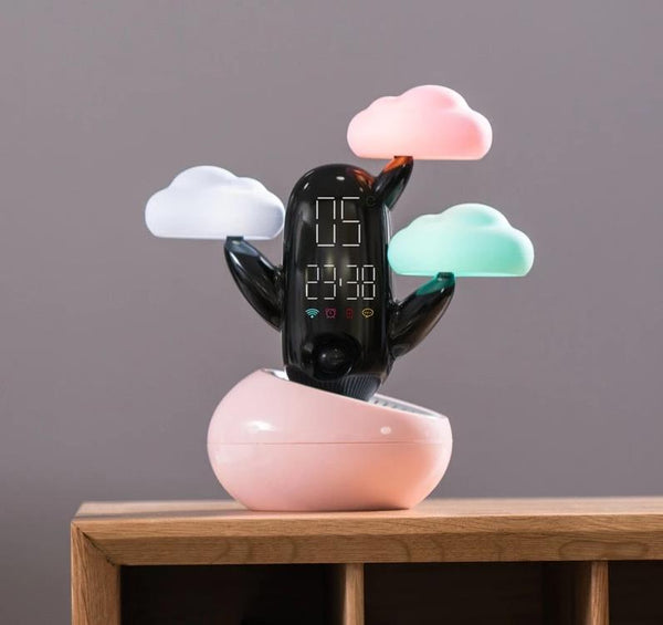 Cakty - LED Weather & Clock Bedside Buddy