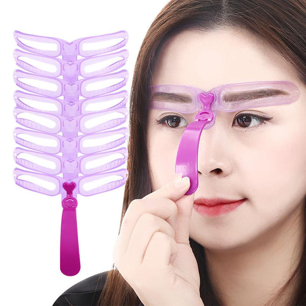 Eyebrow Shaping Template Stencil