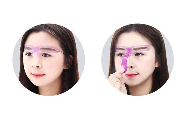 Eyebrow Shaping Template Stencil