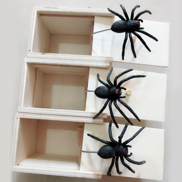 Jumping Spider Prank Box