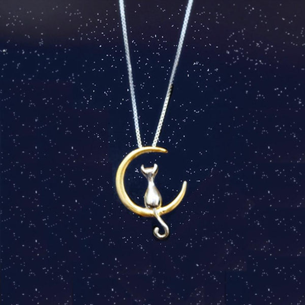 Kat - Moon Swing Necklace