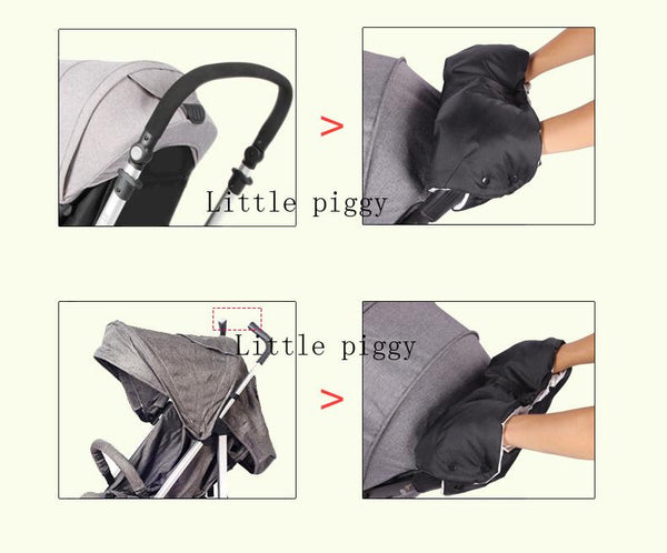 Puffy - Stroller Handlebar Clutch Gloves