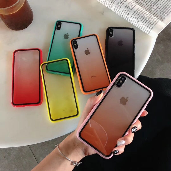 Inkly - Clear Gradient iPhone Cover