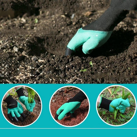 claw gardening gloves Garden Gloves with Digging Claws – Sugar & Cotton