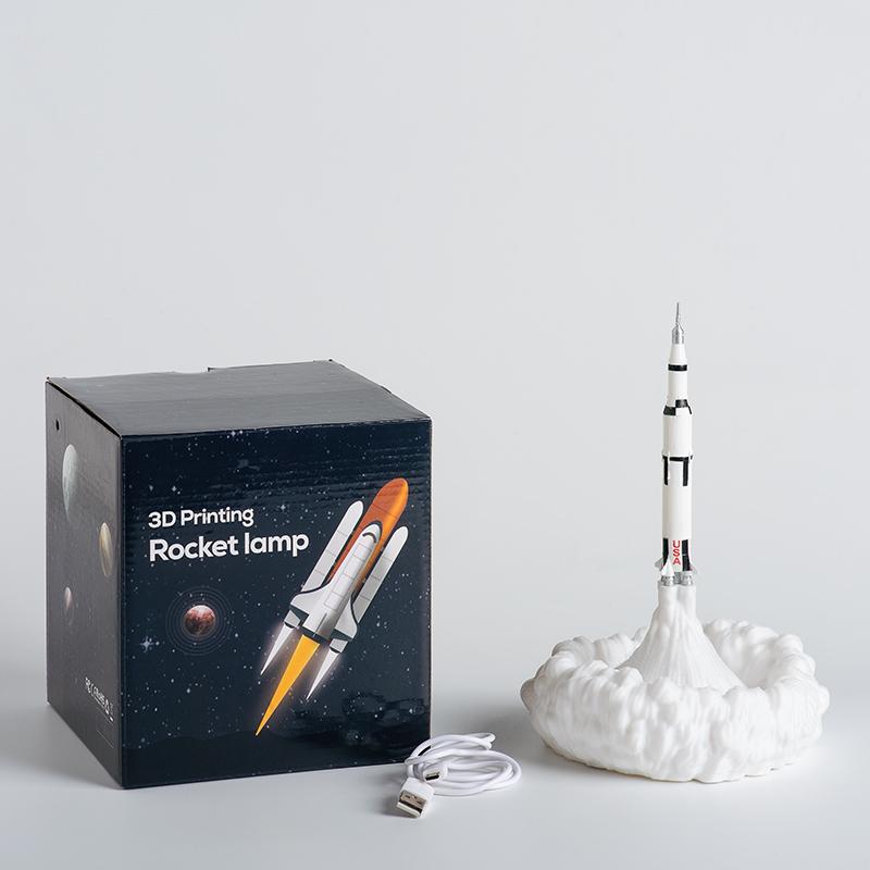 Rokit - 3D Space Shuttle Lamp – Sugar & Cotton