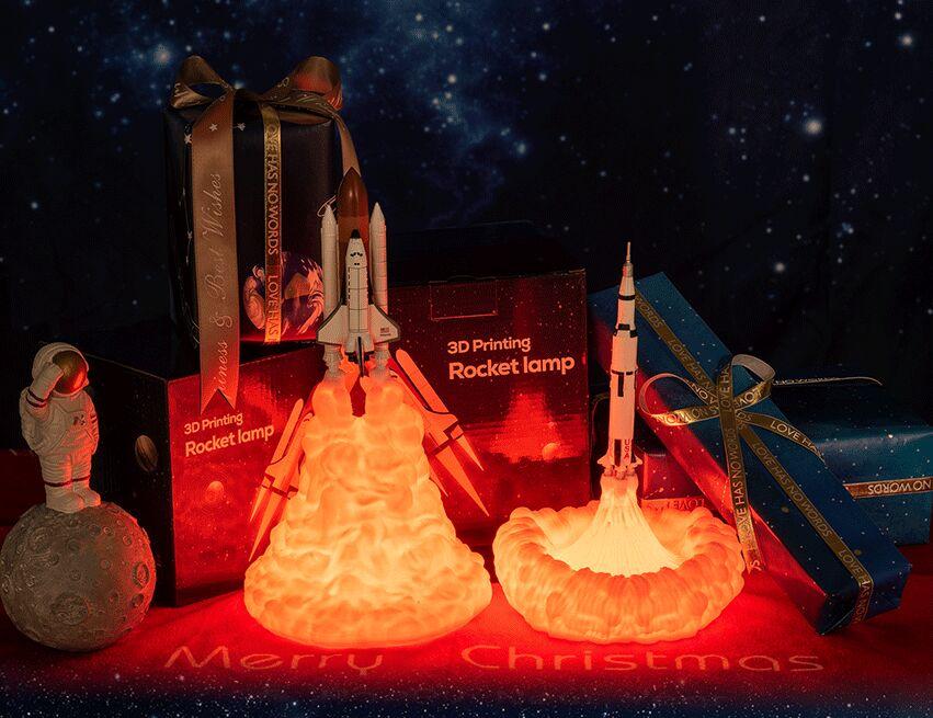 Rokit - 3D Space Shuttle Lamp – Sugar & Cotton