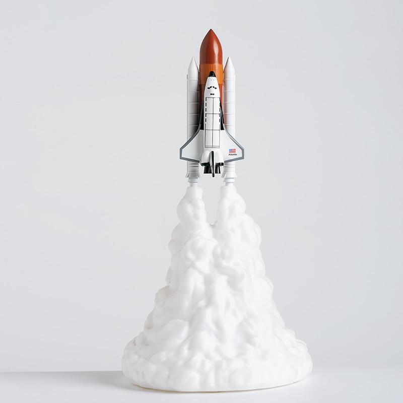 Rokit - 3D Space Shuttle Lamp – Sugar & Cotton