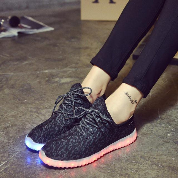 Light Up Yeezy-Inspired Shoes Sugar & Cotton Light Up Yeezy-Inspired Shoes Sugar & Cotton