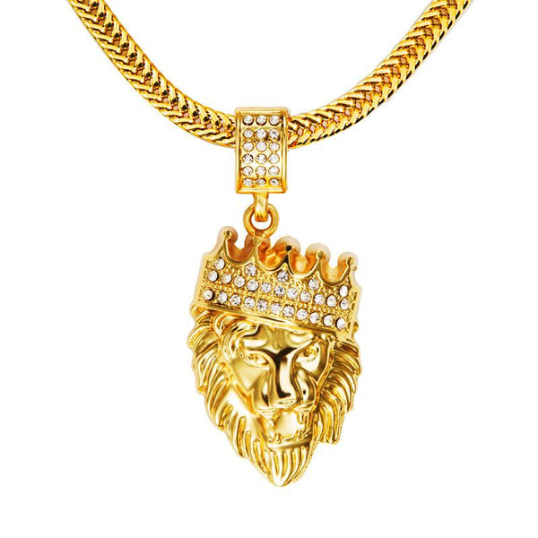 Alpha Lion - 18k Gold Plated Necklace