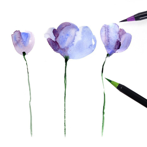 Monet - Watercolor Brush Pens (20 Piece Set)