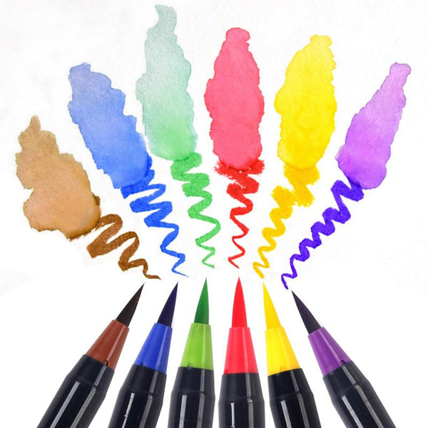 Monet - Watercolor Brush Pens (20 Piece Set) – Sugar & Cotton