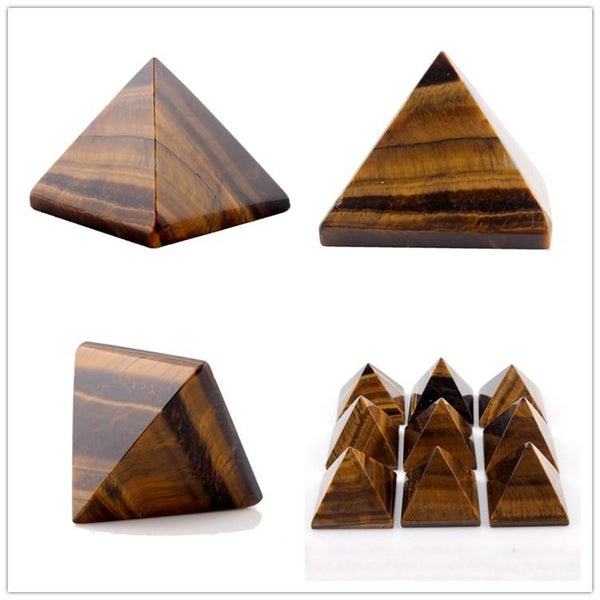 Pyramid Chakra Healing Reiki Crystal