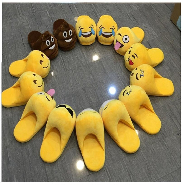 Amazingly Cute Emoji Slippers