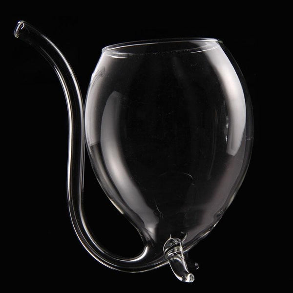 Vine™ - Wine Glass with Straw