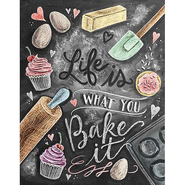 Life is What You Bake It - GemPaint™ Kit