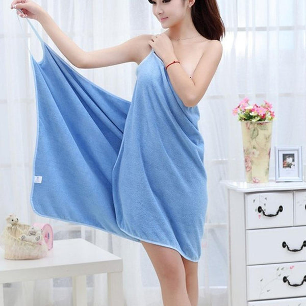 Alba - After Shower Wrap Towel Dress