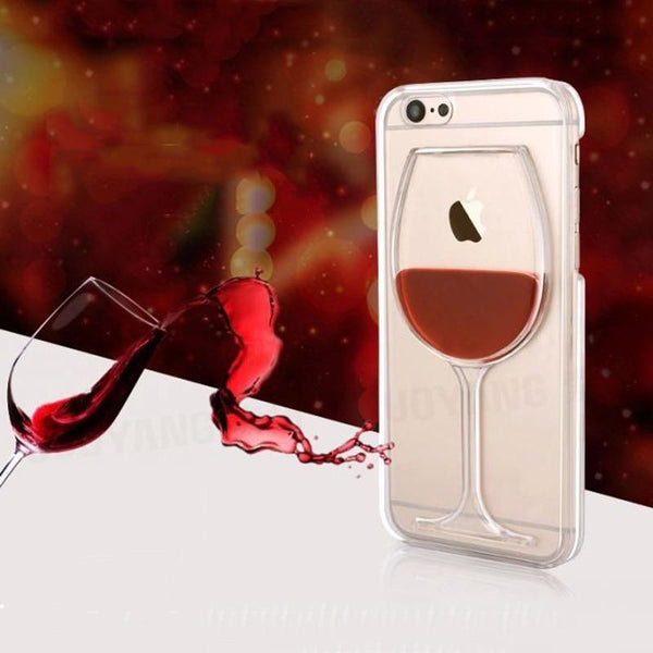WineTime - Liquid Wine Glass Mobile Phone Cover