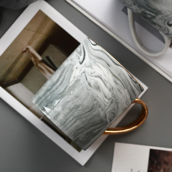 Marble Porcelain Coffee Mug