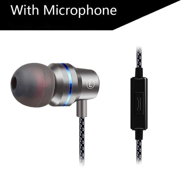 ListenEz - Clear Bass Earphones with Microphone