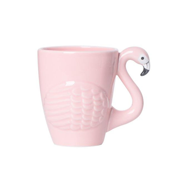 Flamingo Teapot & Mug