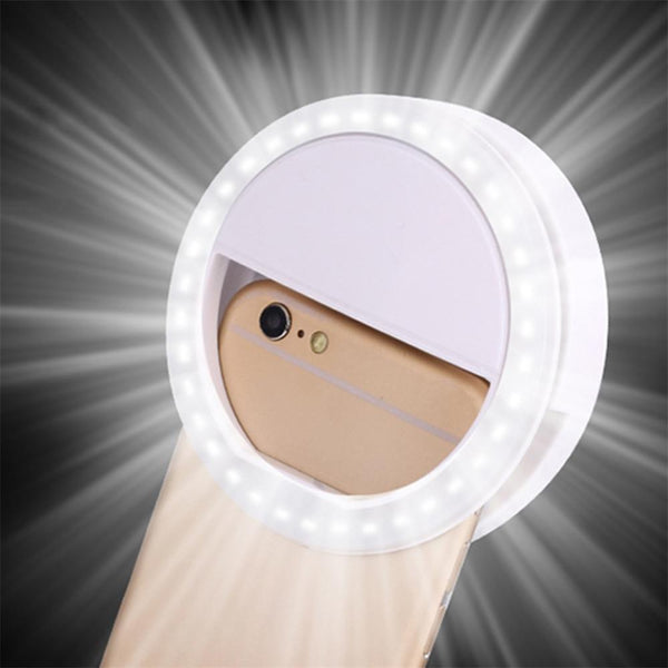 LED Ring Flash Mobile Camera Light
