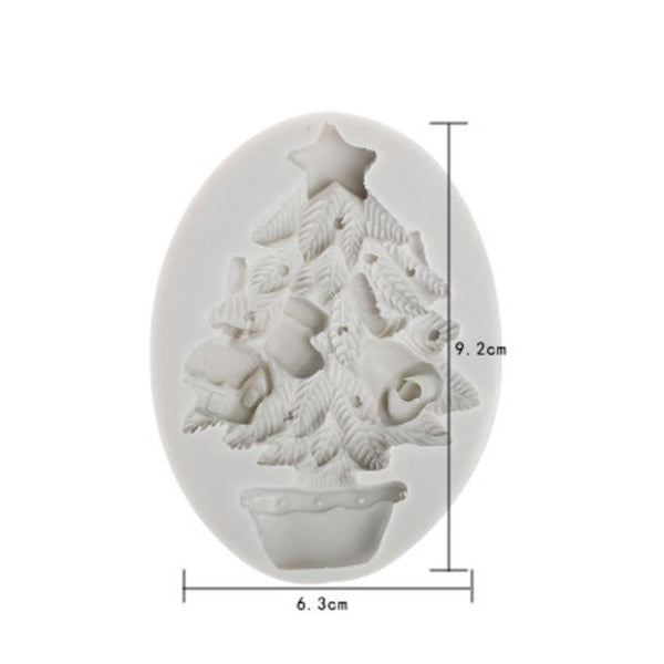 Christmas Silicone Cookie Molds