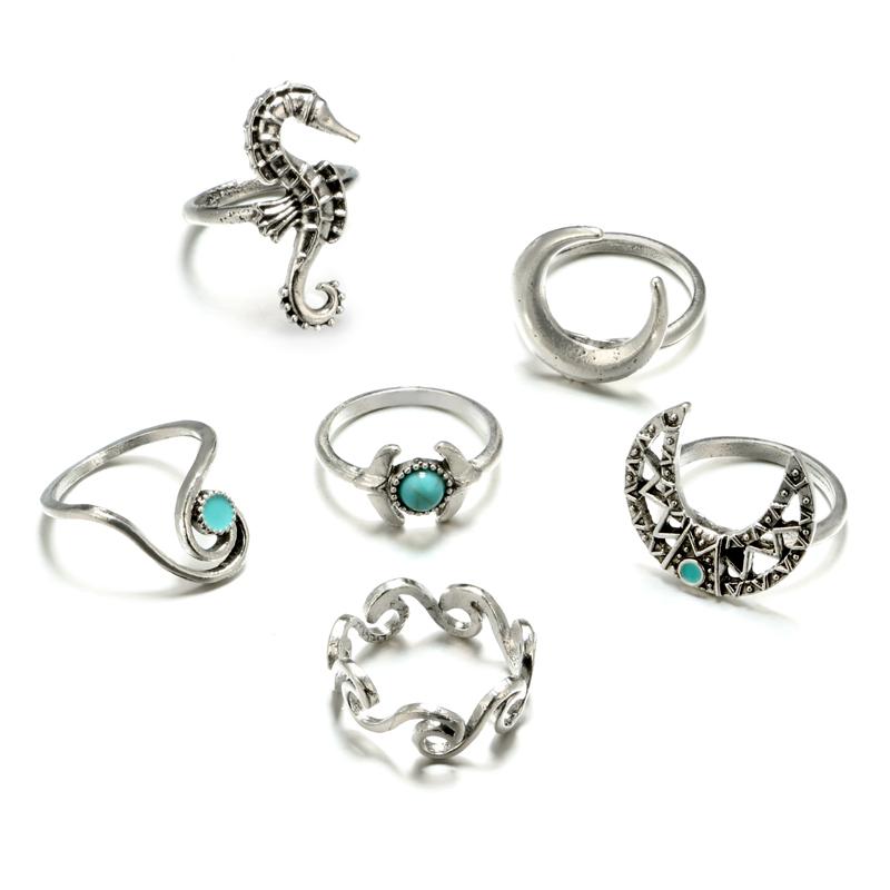 Chunky Boho Midi Ring Sets – Sugar & Cotton