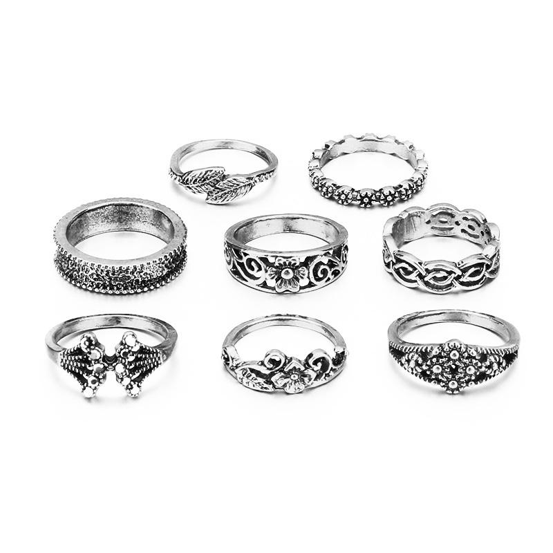 Chunky Boho Midi Ring Sets – Sugar & Cotton