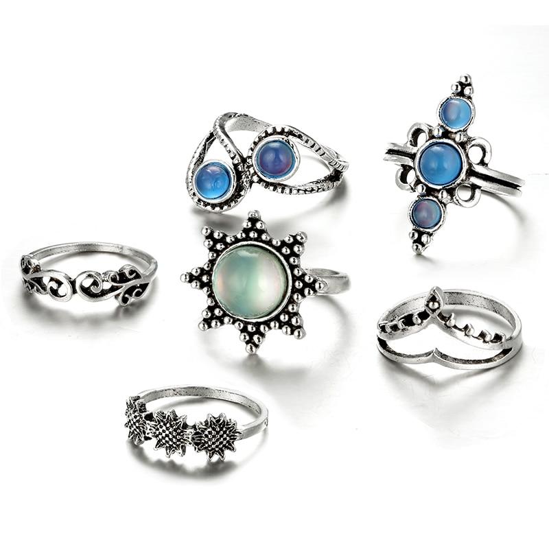 Chunky Boho Midi Ring Sets – Sugar & Cotton