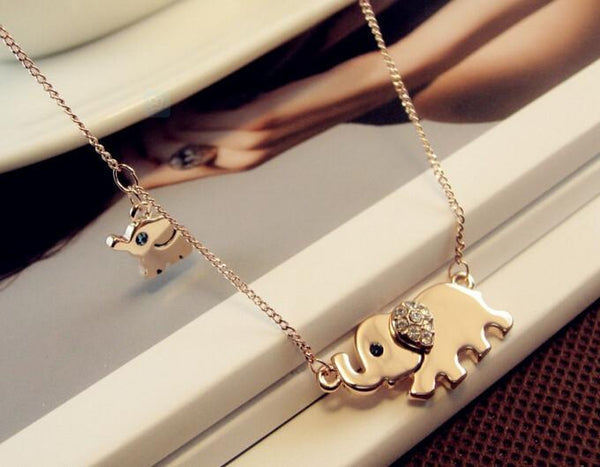Uber-Cute Elephant Necklaces - Free Shipping