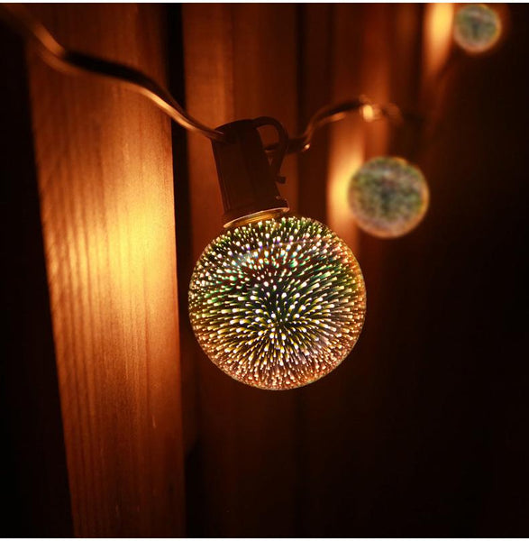 3D LED Holiday Light Bulbs