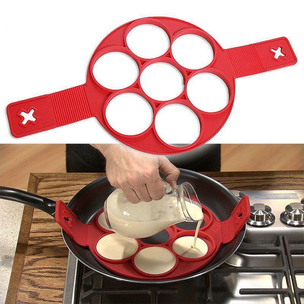 Non-Stick Silicone Egg & Pancake Mold
