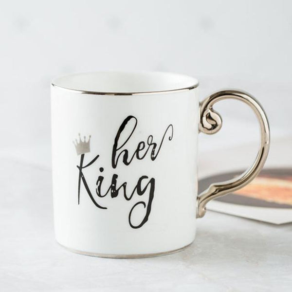 Luxury King & Queen Coffee Mugs