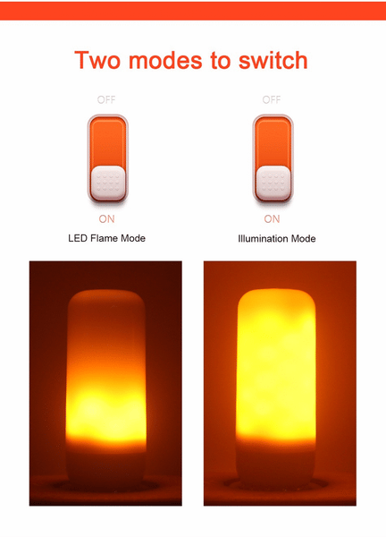 Firelight - Lifelike LED Flame Light Bulb