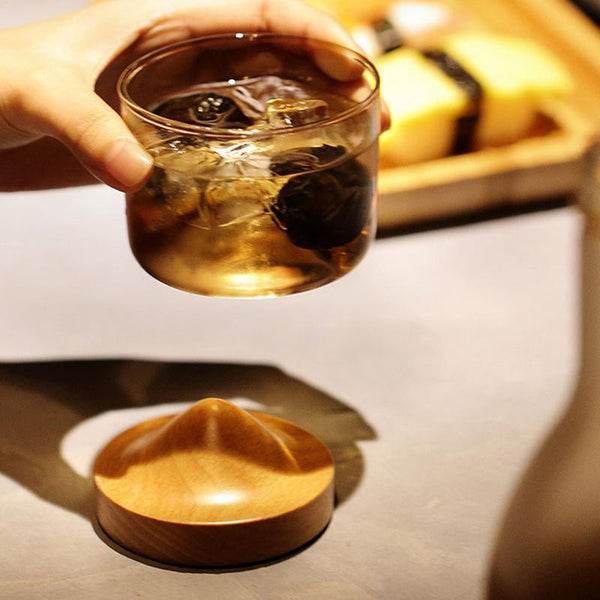 Wooden Whiskey Cup 