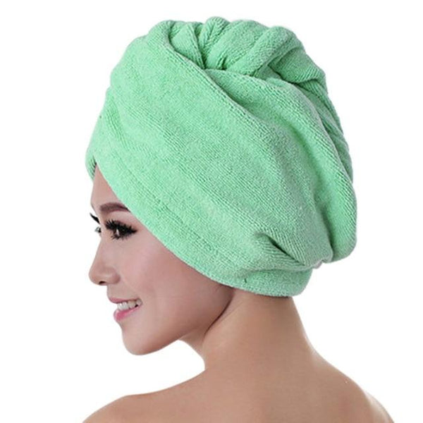 Dry Fast Hair Wrap Towel