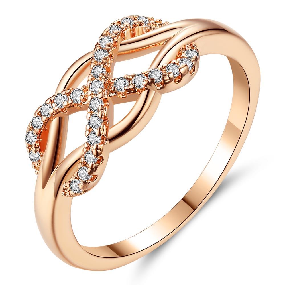 Wrap CZ Crystal Infinity Ring – Sugar & Cotton
