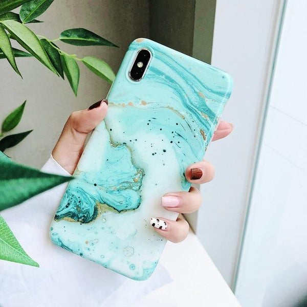Ali - Soft Marble iPhone Cover